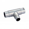 RACCORD EN T, D 42,4/33,7/42,4 X 2,0 MM,AISI316 BROSSE