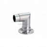 PLATINE SUR RACCORD 90DEG D 48,3 X 2,0 MM,AISI316 BROSSE