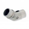 RACCORD ORIENTABLE, D 42,4 X 2,0 MM,AISI316 POLI MIROIR