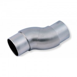 COUDE FLEXIBLE ORIENTABLE POUR D42,4X2,0M,AISI304, BROSSE