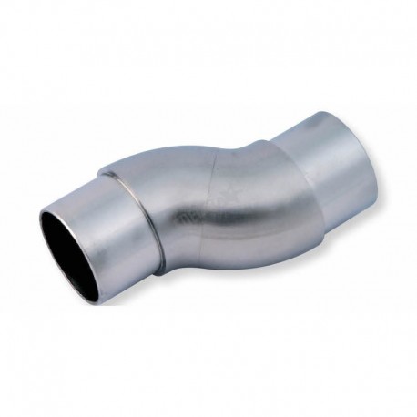 COUDE ORIENTABLE, D 42,4 X 2,0 MM,AISI316 BROSSE