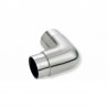 COUDE 90DEG A ANGLE DROIT POUR D42,4X2,0MM,AISI304, BROSSE