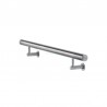 MAIN-COURANTE D42,4 X 2 X 3.600MM, AISI304 / EMBOUTS BOMBES