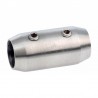 MANCHON RACCORD POUR LISSE D10,2MM,AISI316 BROSSE