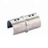 RACCORD POUR TUBE A GORGE,D48,3X1,5MM,AISI316 POLI MIROIR