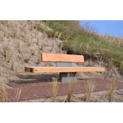 Banc pour espace public modèle MODULO II photo en situation