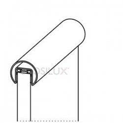 Main courante sur verre -...