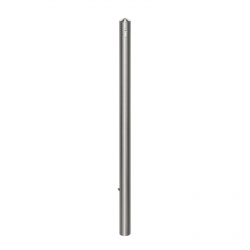 Poteau acier inoxydable Ø 61mm 