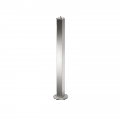 Poteau acier inoxydable  70...