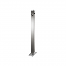 Poteau acier inoxydable  70 x 70 mm