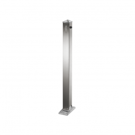 Poteau acier inoxydable  70 x 70 mm