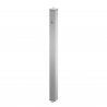 Borne acier inoxydable escamotable  70 x 70 mm