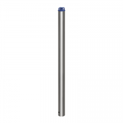 Poteau acier inoxydable  Ø 76mm