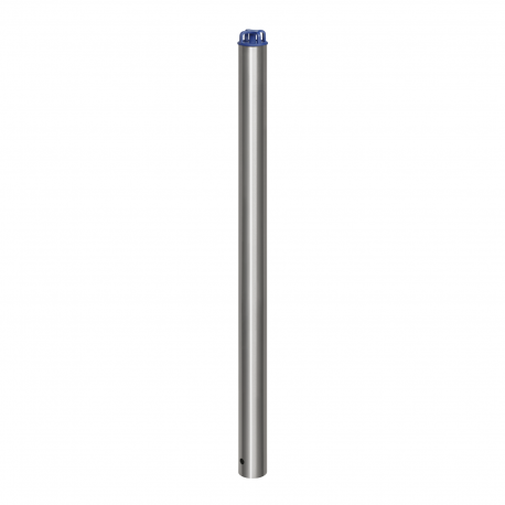 Poteau acier inoxydable  Ø 76mm
