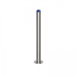 Poteau acier inoxydable  Ø 76mm