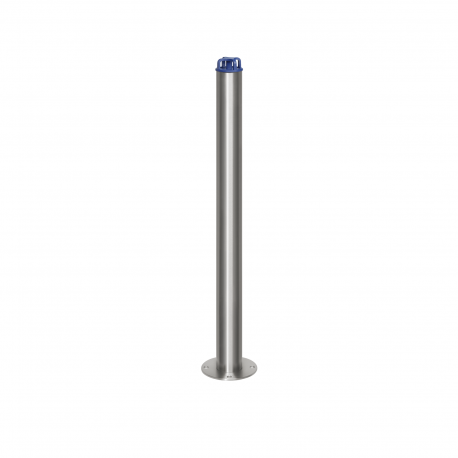 Poteau acier inoxydable  Ø 76mm