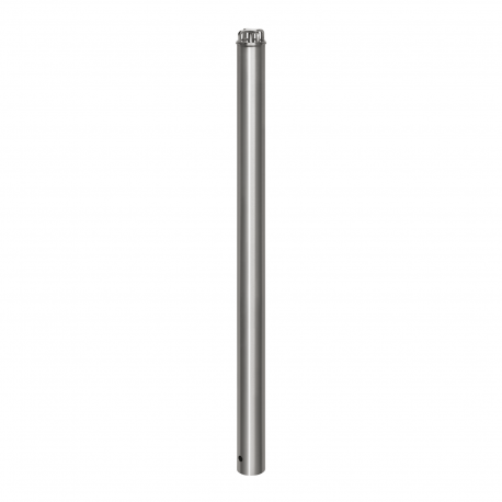 Poteau en acier inoxydable Ø 76 mm