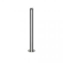 Poteau en acier inoxydable Ø 76 mm