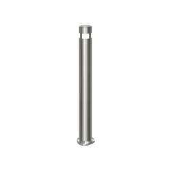 Poteau acier inoxydable  Ø 102mm
