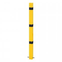 Poteau Jupiter carré en acier 70 x 70 mm