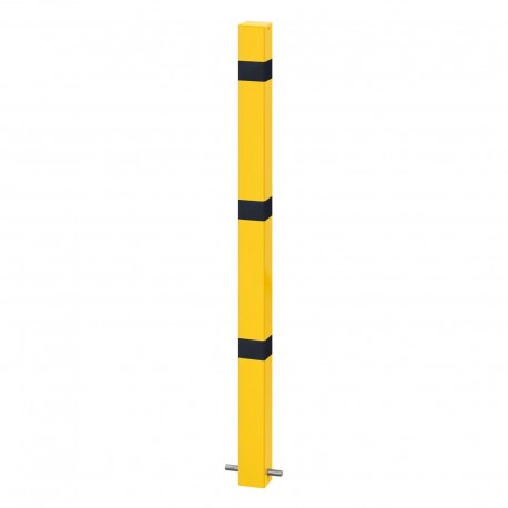 Poteau Jupiter carré en acier 70 x 70 mm