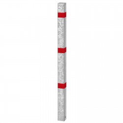 Poteau Jupiter carré en acier 70 x 70 mm