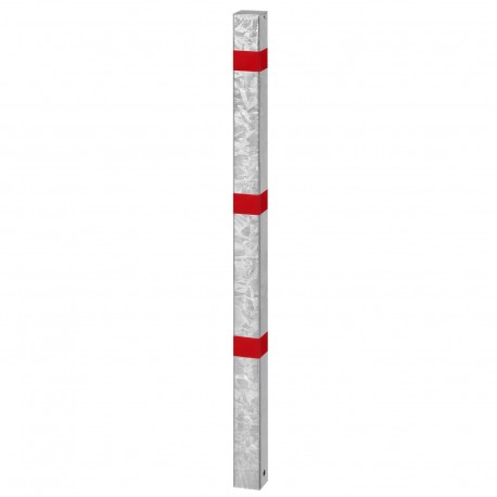 Poteau Jupiter carré en acier 70 x 70 mm