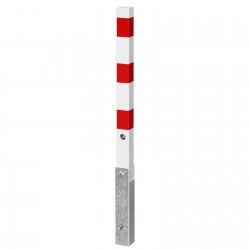 Poteau Jupiter carré en acier 70 x 70 mm