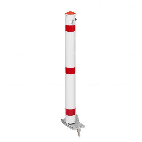Poteau Jupiter de sécurité rond en acier Ø 76 mm