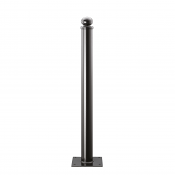 Borne décorative en aluminium Ø 76 mm