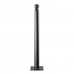 Borne décorative en aluminium Ø 76 mm