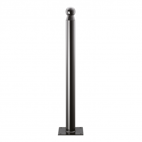 Borne décorative en aluminium Ø 76 mm