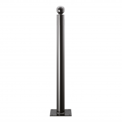 Borne décorative en aluminium Ø 76 mm
