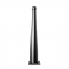 Borne décorative conique Ø 133/75 en aluminium