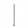 Poteau rond GC fixation sur platine