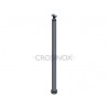 Poteau rond GC fixation sur marche