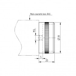 Adaptateur à manchonner inox 316