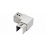 Coude horizontal tube a gorge 40x40mm 