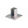 Platine murale tube a gorge 60x40mm  