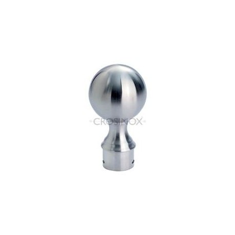 EMBOUT AVEC SPHERE D 42,4 X 2,0 MM,AISI316 BROSSE