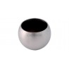 DEMI-SPHERE CREUSE ,EMBOUT POUR D60,3MM,AISI316 BROSSE