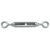 TENDEUR 2X 1 OEIL, CÂBLE 4MM,AISI316 BROSSE