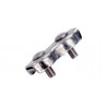 SERRE-CÂBLE DOUBLE 25X20MM, CÂBLE 5MM,AISI316 BROSSE