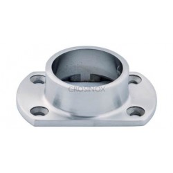 PLATINE MURALE OVALE POUR D...