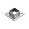 PLATINE SOL/MUR POUR 40X40X2MM,AISI316 BROSSE