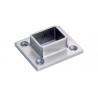 PLATINE SOL/MUR POUR 30X40X2MM,AISI304 BROSSE