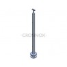 POTEAU DE GARDE-CORPS D42,4 X 2,0 MM,AISI304, 3X TARAUDAGE M6