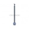 POTEAU DE GARDE-CORPS D42,4 X 2,0 MM,AISI304, 4X TARAUDAGE M6