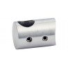 SUPPORT TRANSVERSAL POUR TUBE PLAT,POUR LISSE D10,2MM, AISI304 BROSSE