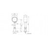 SUPPORT TUBE A ANNEAU,AISI304 BROSSE